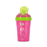 幼児のストローカップ、ピンク (Vital Baby) (x 6) - Vital Baby Toddler Straw Cup, Pink (Pack of 6) [並行輸入品]