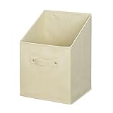 カラーボックス 収納ボックス 横置き 縦型 アイボリー 幅26×奥行26×高さ38cm GK2626-IV