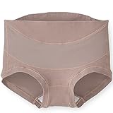 ウエストらくらくパンツ妊婦帯ローライズタイプ　　モカ　サイズ:マタニティM