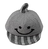 子供のためのラブリーベビーウールキャップ冬の野球帽は、グレースマイル