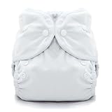 Thirsties Duo Wrap Snap, White, Size One (6-18 lbs) by Thirsties