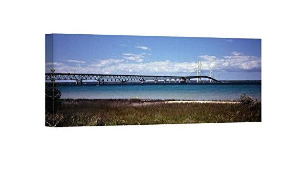 Amazon Easy Art Prints Panoramic Images 湖を渡る橋 マキナック橋 ミシガン湖 マキノー市 ミシガン州 プレミアムキャンバスアート 40 X 15 アートフレーム ポスター オンライン通販 Amazon Easy Art Prints Panoramic Images 湖を渡る橋 マキナック橋 ミシガン湖 マキノー市 ミシガン州 プレミアムキャンバスアート 40 X 15 アートフレーム ポスター オンライン通販