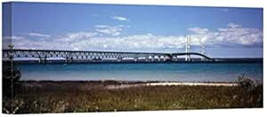 Amazon Easy Art Prints Panoramic Images 湖を渡る橋 マキナック橋 ミシガン湖 マキノー市 ミシガン州 プレミアムキャンバスアート 40 X 15 アートフレーム ポスター オンライン通販 Amazon Easy Art Prints Panoramic Images 湖を渡る橋 マキナック橋 ミシガン湖 マキノー市 ミシガン州 プレミアムキャンバスアート 40 X 15 アートフレーム ポスター オンライン通販