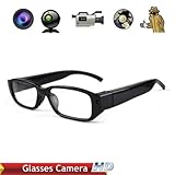 Mini HD 720P Spy Camera Glasses Hidden Eyewear DVR Video Recorder Cam Camcorder [並行輸入品]