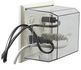 LectraLock - Baby Safety Electrical Outlet Cover - Double - Duplex Style - Deep Cover by LectraLock