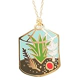 Yellow Owl Workshop イエローオウル おしゃれなロングネックレス ゴールドチェーン テラリウム Terrarium ペンダント