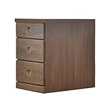 アルファタカバ 押し入れ用すき間収納(奥行55cm) 2.5cm刻み選べる押入れ収納 すきま収納 幅35cm3段(高さ55cm)ブラウン