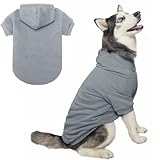 BINGPET 犬 服 ペット服 冬 おしゃれ 犬の服 犬 パーカー フーディー 犬 ペット 通気性 犬洋服 シャツ 秋 冬 衣装 春 ベスト 犬 サークル スポーツ服 柔らかさ 家着 袖あり お散歩 ポリエステル 犬用服 ドッグウェア タンクトップ 小型犬 中型犬 大型犬 XSサイズ レッド