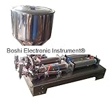 Boshi Electronic Instrument G2WY-P Double Nozzle Pneumatic Paste Cosmetic Filling Machine Cream Sham