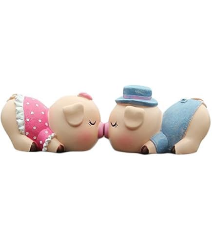 Amazon.co.jp: サンタクロース 豚 置物 アンティーク : ホーム