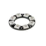 Fenteer 8ビット　電球　開発ボード　　WS2812 5050 RGB 　LED リング　　飾り　ラウンド