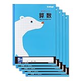 キョクトウ 学習帳 カレッジアニマル 5mm方眼 算数 B5 LP20 5冊 LP2005T