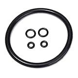 ILS - Black O ring Beer Keg Pin/Ball Lock Gasket Seal Washer Set Repair Tool