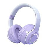 ヘッドフォン、オーバーイヤーヘッドセット HD (紫)