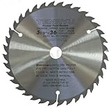 Tenryu PT-14036 5-1/2 Carbide Tipped Saw Blade ( 36 Tooth ATAF Grind - 5/81/2 Arbor - 0.063 Kerf) [並