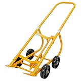 KIKAIYA ドラムトラック 万能型 自立するんです ドラム缶運搬車 耐荷重350kg ドラムスタンド ドラム缶キャリー 4輪 DHR-24