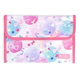 ようこそ赤ちゃんHappy母子手帳ケース（ジャバラタイプ）ふわふわキュートなキャンディポップ 日本製　B2903400