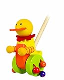 Orange Tree Toys Duck Push Along [並行輸入品]
