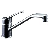 LIXIL(リクシル) INAX キッチン用 台付 シングルレバー混合水栓 エコハンドル 泡沫 凍結防止水抜き仕様 RSF-543YN