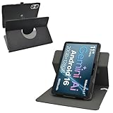 MAMA MOUTH for LUCA TE10D2M64-V1B ケース,360回転ケース＋外付けカバー 対応 Iris Ohyama LUCA TE10D2M64-V1B 10.1インチ タブレット,黒