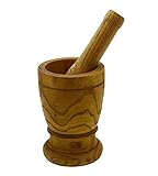 Imusa Jumbo Wood Mortar with Pestle by Imusa