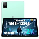 【2024NEW 10.4″ 2K】DOOGEE T20S Android 13 タブレット、15GB+128GB（1TB TF）、解像度1200X2000 IPSディスプレイ、デュアル 4G LTE+5G WiFi、カメラ13MP/5MP、7500mAh + TÜV認証+ Widevine L1 + Hi-Res オーディオ + ワイヤレス投影 + 顔認識