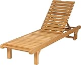 ガーデン椅子 ガーデンチェア テーブル&チェア チークラウンジャー 7段リクライニング ユニソン