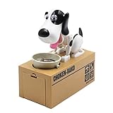 peyan自動Stealing Dogsコイン貯金箱コイン保存ボックス