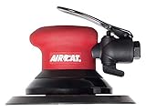 AIRCAT 6300 6" Palm Sander, 6" Pad, Red and Black [並行輸入品]