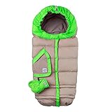 7AM Enfant Blanket 212 Evolution Extendable Baby Bunting Bag Adaptable for Strollers, Black by 7AM E