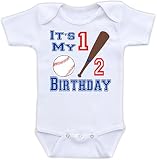 It 's My半分誕生日 – Baseballベビーボディスーツ
