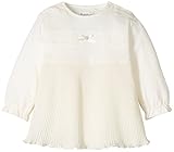 《H29年春物》(日本製) Pample Mousse(パンプルムース) 30コーマ天竺レースリボン付チュニック 80cm /IV NO.DP-71511