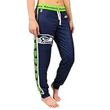 NFLシアトルシーホークス女性NFLレディースPolyfleece Joggerパンツ、ミディアム