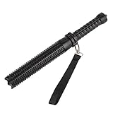 KKmoon LED懐中電灯 アルミニウム 合金引き込み可能 ハイライト 屋外緊急反狼ツール 電気トーチランプ