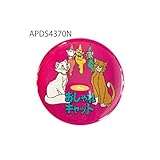 ディズニー ノスタルジカ 缶バッジ おしゃれキャット APDS4370N