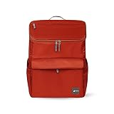 [FORB] MAMIA DIAPER BAG BACKPACK ベビーカーバッグ 多機能 ベビー用品収納 防水 ママリュック( おむつ替えマット付き+ベビーカーハンガー) [並行輸入品] (Burn