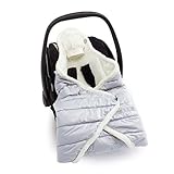 Bemini by Baby Boum Yetti Universal Car Seat and Stroller Blanket (Black) by Baby Boum