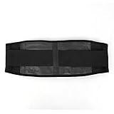 Uchoice 温熱サポーター 腰痛 ベルト コルセット 体温 自己発熱 腰痛ベルト姿勢矯正 男女兼用 ( M,ブラック） M, A-Black)