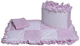 Baby Doll Bedding Mini Crib/ Port-a-Crib Bedding Set, Lavender by BabyDoll Bedding