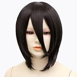 airily(エアリー)カスタムショート ブラック |コスプレ ウィッグ ショート 耐熱 フリーサイズ 加工 男装