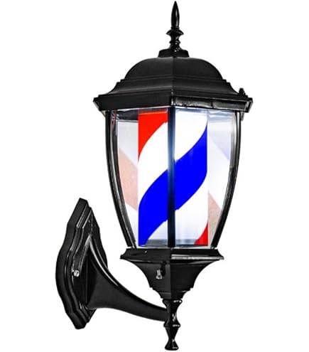 サインポール　理髪店回転灯 緑白　稼働品 サインポール 理髪店回転灯 緑白 稼働品 サインポール 理髪店回転灯