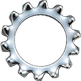 TRUSCO(トラスコ) 外歯ワッシャー 三価白 サイズM5 140個入 B86-0005