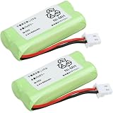 みらいね 【2個】コードレスホン 子機用充電池 バッテリー 電池パック M-003 JD-M003 HBT500 BK-T406 ニッケル水素電池