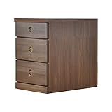 アルファタカバ 押し入れ用すき間収納(奥行55cm) 2.5cm刻み選べる押入れ収納 すきま収納 幅37.5cm3段(高さ55cm)ブラウン