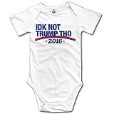 パイナップル ベビーロンパース 候補者 2016 Make America Safe Again 半袖ロンパース White 12 Months