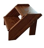 Premier Pet Steps Tall Open Riser Steps Solid Oak Tread with a Rich Cherry Stain 12-Inch [並行輸入品]