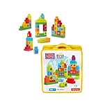 マテル フィッシャープライス MEGABLOKS 1才からのメガブロック ABCバッグ(DKX58)