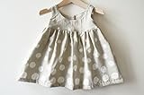 bebe couture(ベベクチュールベビー用品専門店)フレアーワンピースグレードット90cm日本製コットン100％ダブルガーゼ