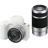 SONY(ソニー) Vlog用カメラ レンズ交換式VLOGCAM APS-C ミラーレス一眼カメラ ZV-E10M2 ダブルズームレンズキット(同梱レンズ:SELP16502+SEL55210) ウィンドスクリーン付属 ホワイト ZV-E10M2X WQ