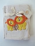 Cozy Embroidery Baby Blanket by SL Baby Collection